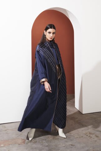 Navy blue abaya on sale online